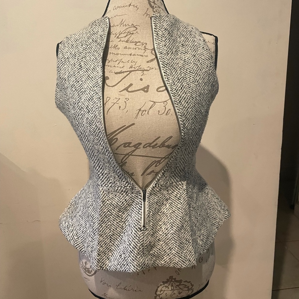 MM Couture zip up women’s shirt